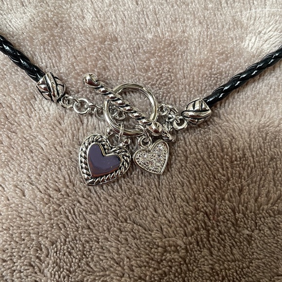 Lia Sophia KISS & TELL Toggle Heart Necklace - Picture 2 of 7